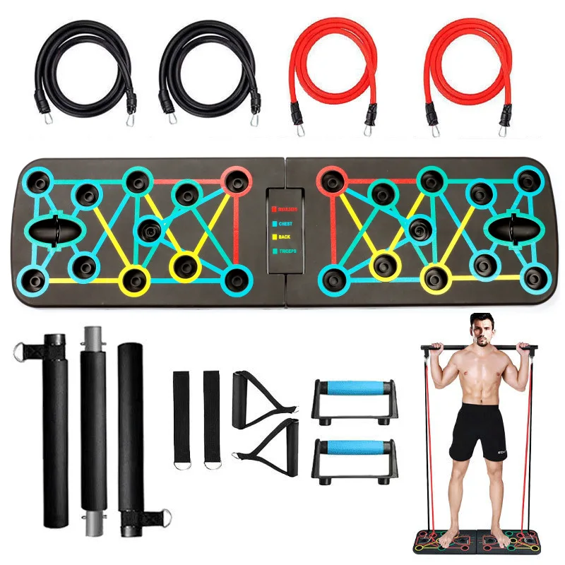 Push Up Board Foldable Multi Function - Papan Push Up Multifungsi Lipat untuk