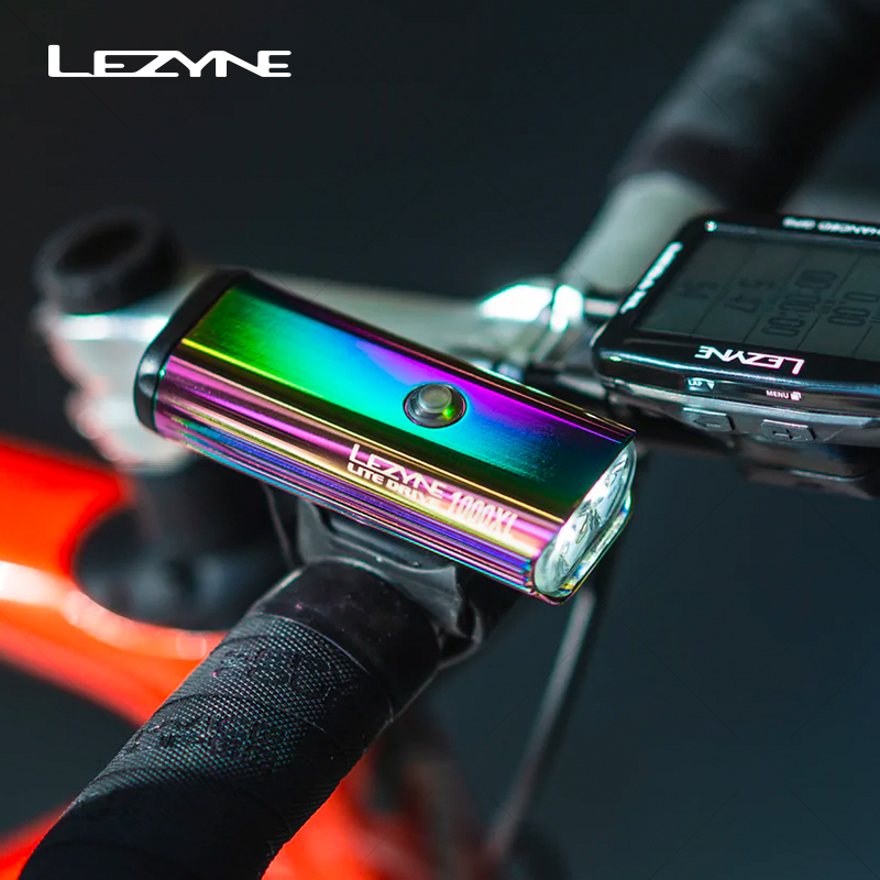 Rechargeable Bicycle Headlight 1000 Lumen - LEZYNE Lampu Depan Sepeda 1000 Lumen,