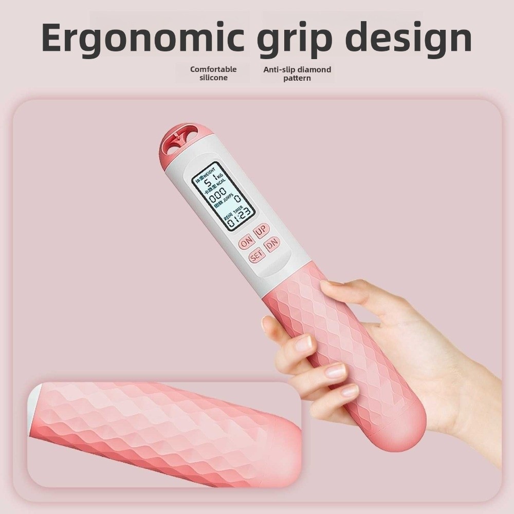Smart Jump Rope Digital Counter - Tali Lompat Tanpa Kabel Anti-Selip dengan