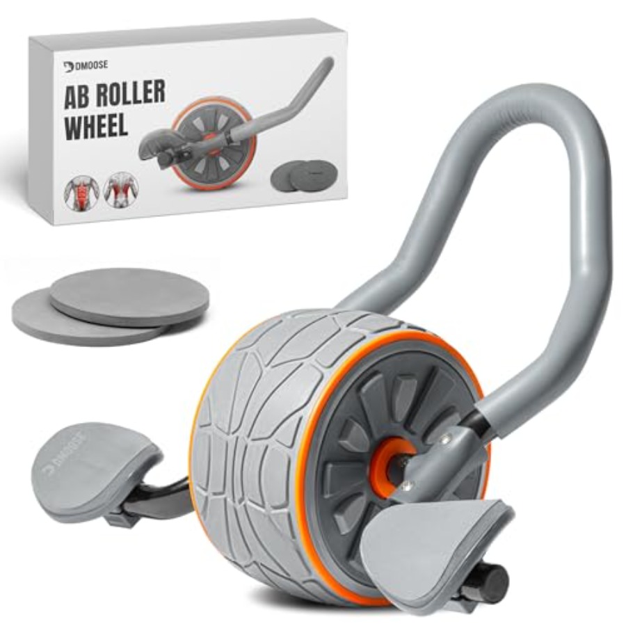 Ab Roller Wheel With Elbow Support - Roda Roller Ab dengan Penyangga Siku