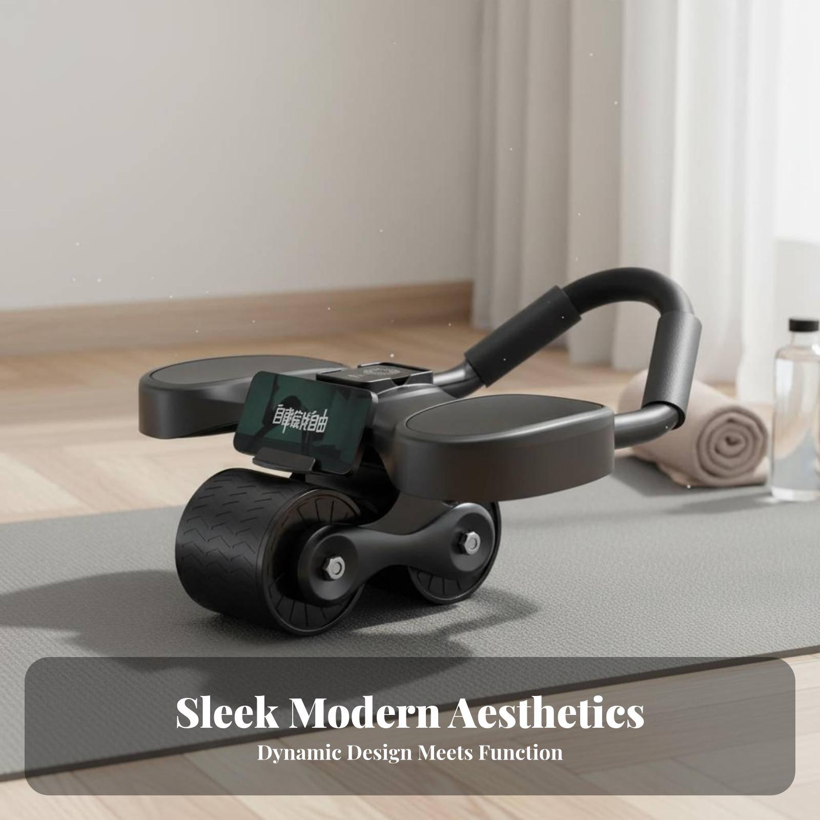 Roda Ab Wheel dengan Penyangga - Ab Roller Wheel With Elbow Support ulasan dan harga