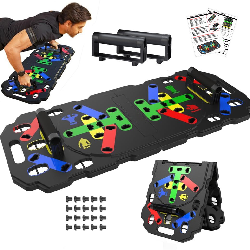 Papan Push Up & Bar Multifungs - Push Up Board Foldable Multi Function ulasan dan harga