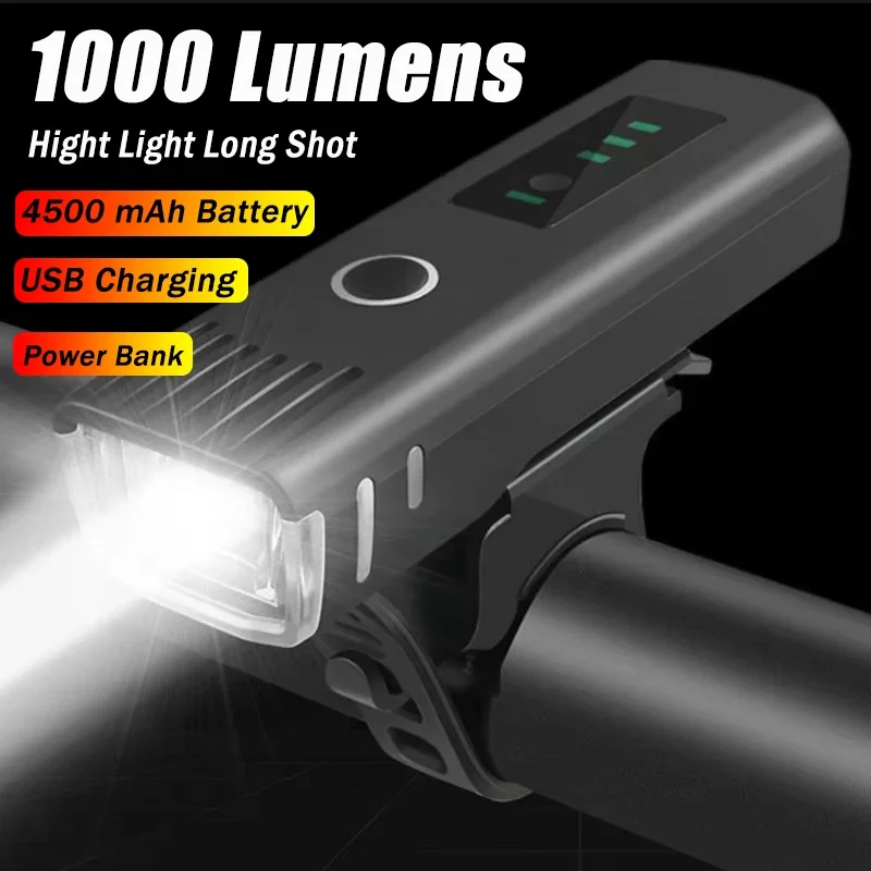 Lampu Depan Sepeda 1000 Lumens - Rechargeable Bicycle Headlight 1000 Lumen ulasan dan harga