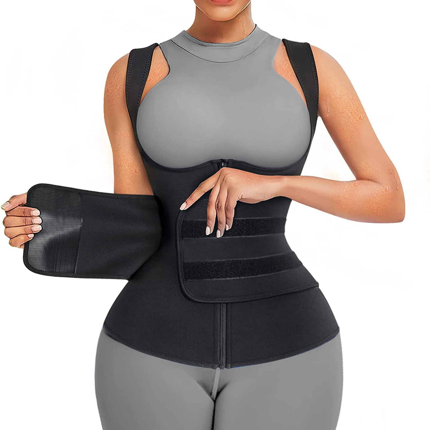 Setelan Sauna Neoprene untuk W - Sweat Waist Trainer Belt Neoprene ulasan dan harga