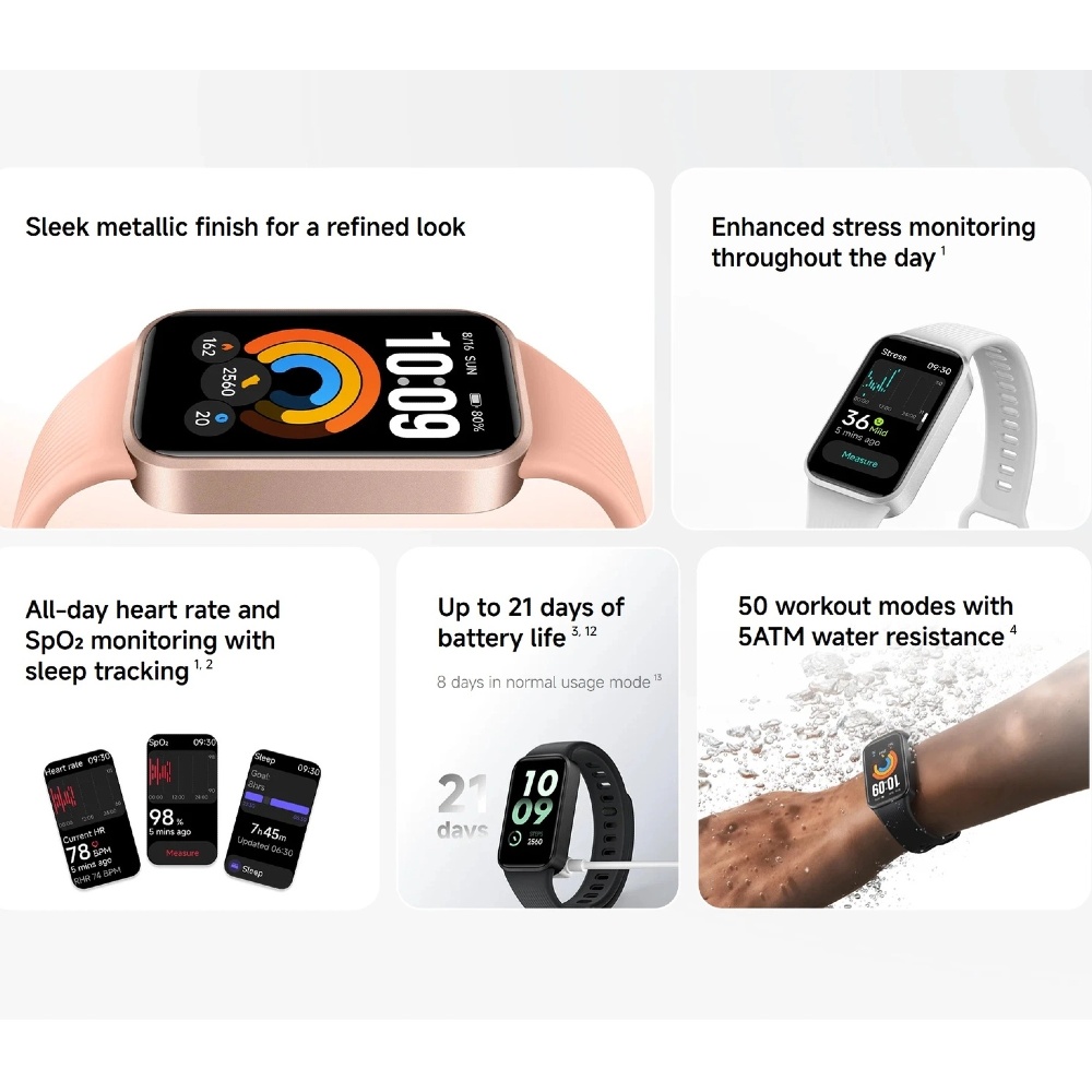 Xiaomi Smart Band 11 Active Ve - Resistance Bands Set With Handles ulasan dan harga