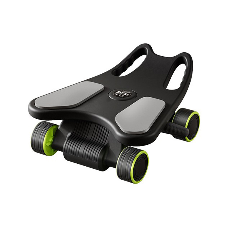 Alat Olahraga Ab Roller Dengan - Ab Roller Wheel With Elbow Support ulasan dan harga