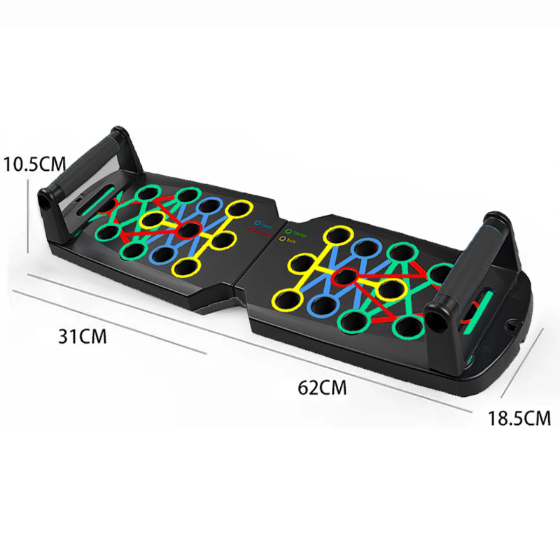 Set papan Push-up portabel mul - Push Up Board Foldable Multi Function ulasan dan harga