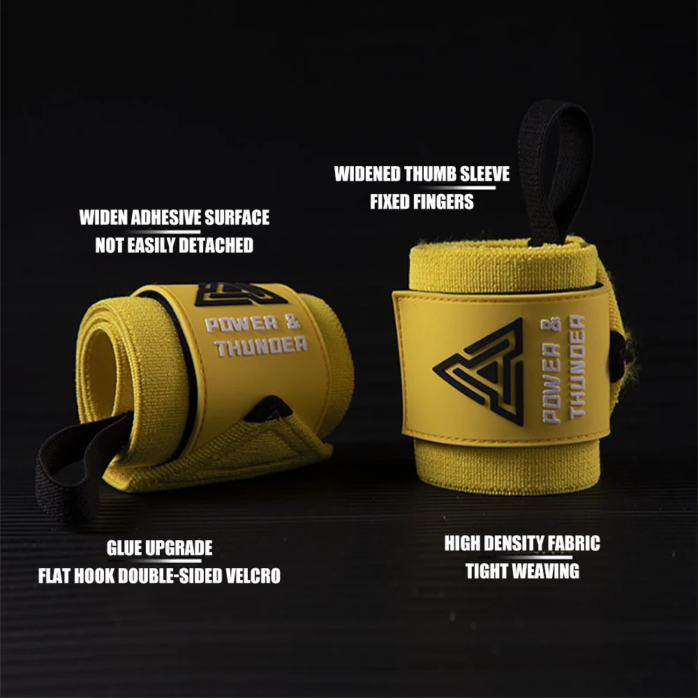 Pembungkus Pergelangan Tangan  - Wrist Wraps Weightlifting Support ulasan dan harga