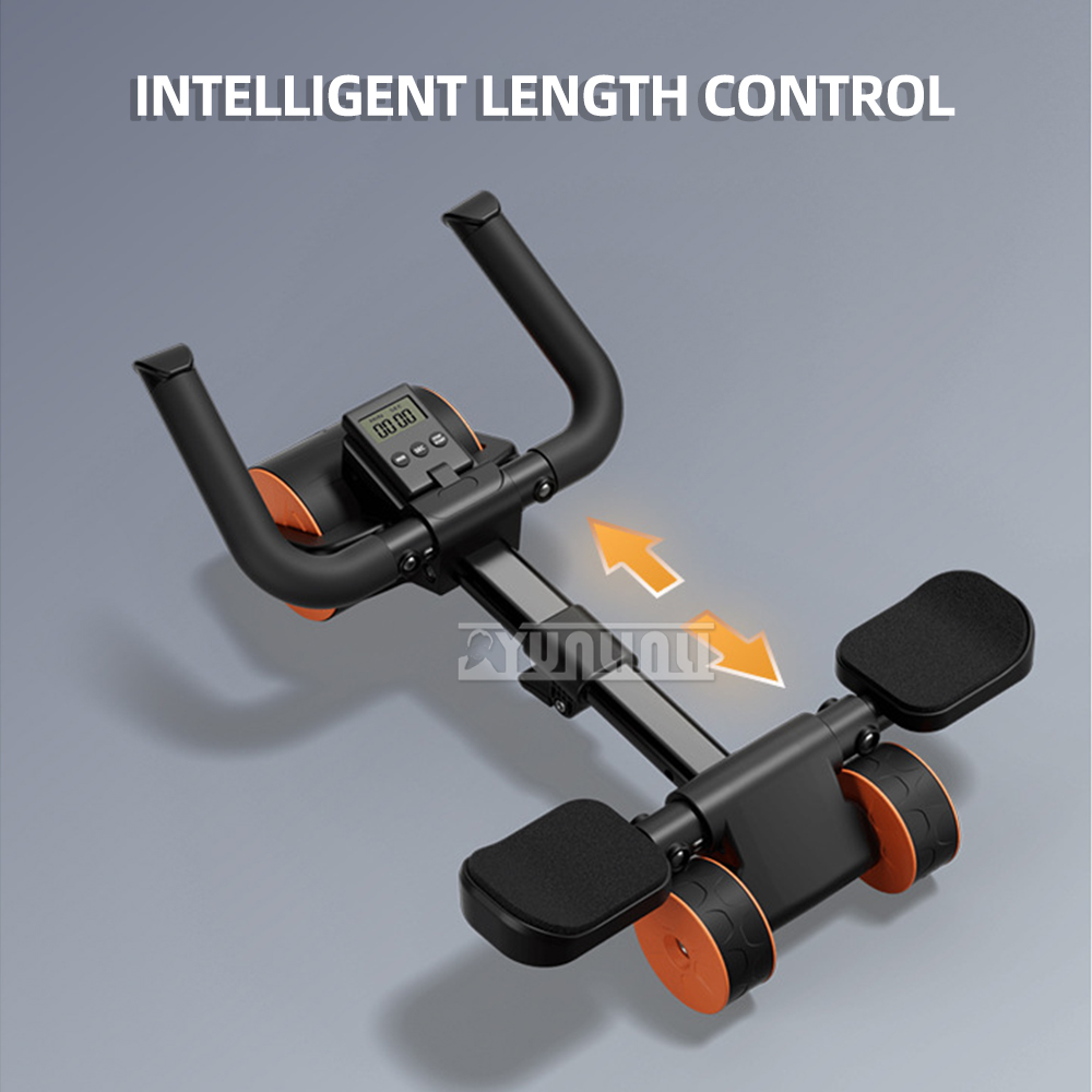 Alat Fitness Roda Abdominal Mu - Ab Roller Wheel With Elbow Support ulasan dan harga