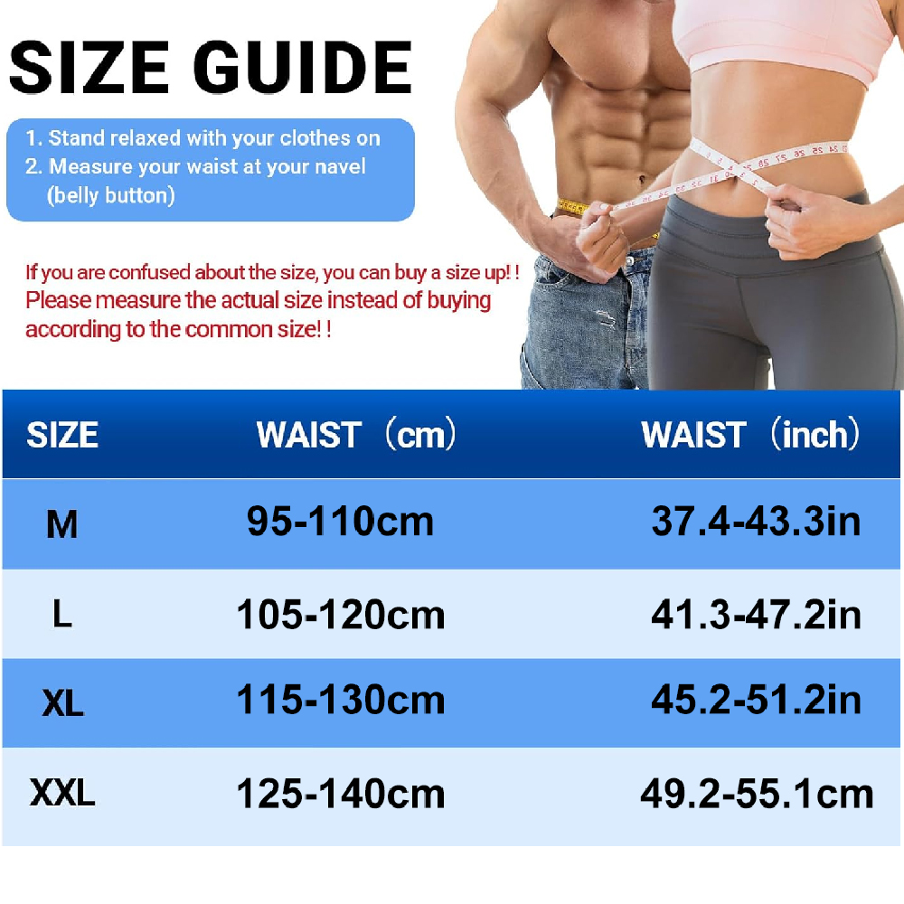 1PC Rompi Sauna Zipper Pria, V - Sweat Waist Trainer Belt Neoprene ulasan dan harga