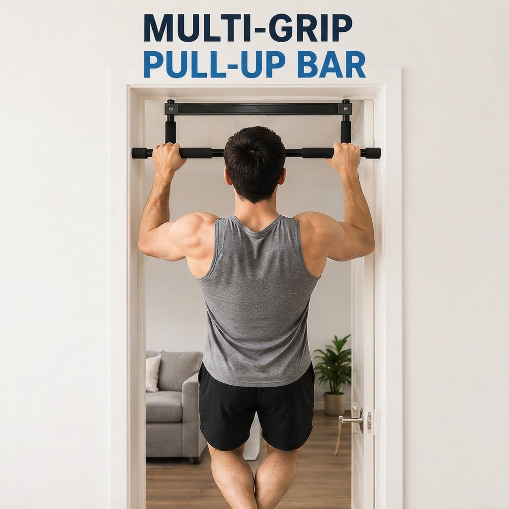 Bar Pull-Up Multifungsi untuk  - Door Pull Up Bar No Screw ulasan dan harga